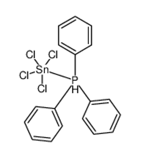 Picture of tetrachlorostannane,triphenylphosphanium