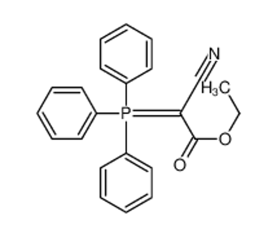 Picture of ethyl 2-cyano-2-(triphenyl-λ<sup>5</sup>-phosphanylidene)acetate