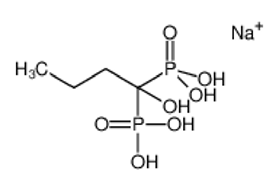 Picture of sodium,(1-hydroxy-1-phosphonobutyl)phosphonic acid