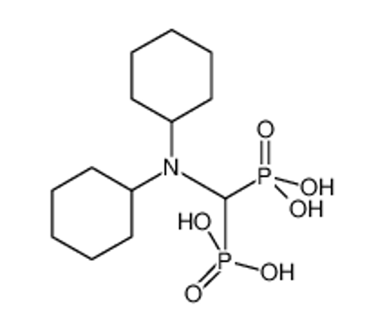 Picture of [(dicyclohexylamino)-phosphonomethyl]phosphonic acid