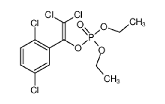 Picture of [2,2-dichloro-1-(2,5-dichlorophenyl)ethenyl] diethyl phosphate