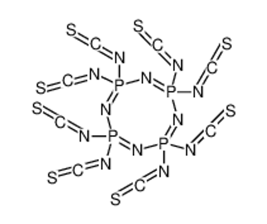 Picture of 2,2,4,4,6,6,8,8-octaisothiocyanato-1,3,5,7-tetraza-2λ<sup>5</sup>,4λ<sup>5</sup>,6λ<sup>5</sup>,8λ<sup>5</sup>-tetraphosphacycloocta-1,3,5,7-tetraene