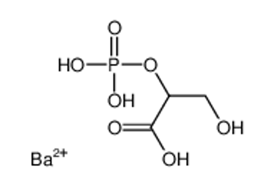 Picture of barium(2+),hydride,3-hydroxy-2-phosphonooxypropanoic acid