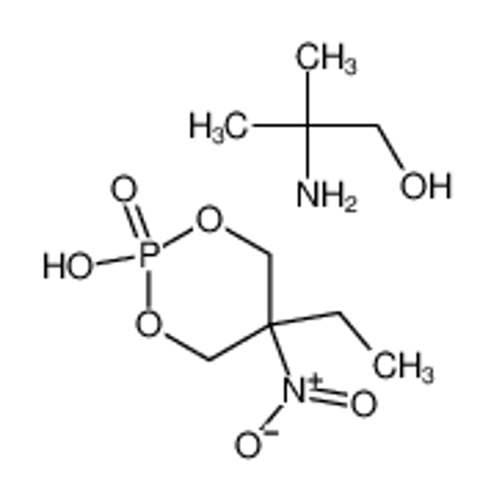 Imagem de 2-amino-2-methylpropan-1-ol,5-ethyl-2-hydroxy-5-nitro-1,3,2λ<sup>5</sup>-dioxaphosphinane 2-oxide