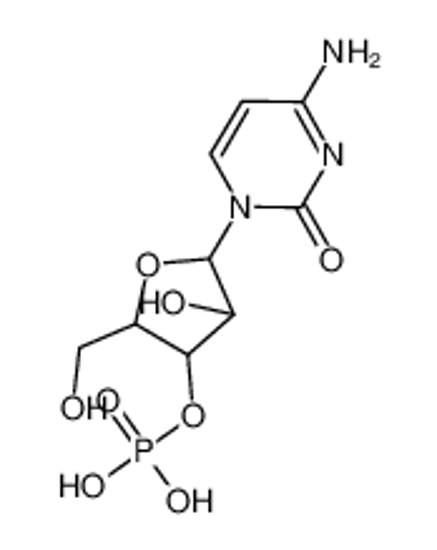 Изображение [5-(4-amino-2-oxopyrimidin-1-yl)-4-hydroxy-2-(hydroxymethyl)oxolan-3-yl] dihydrogen phosphate