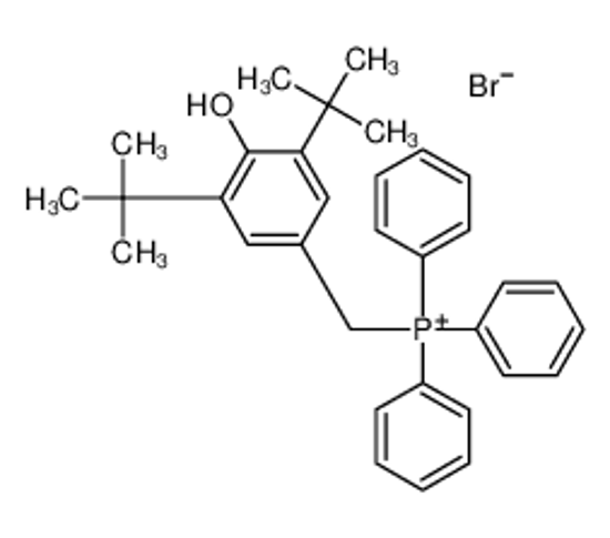 Picture of Phosphonium, (3,5-di-tert-butyl-4-hydroxybenzyl)triphenyl-, bromide