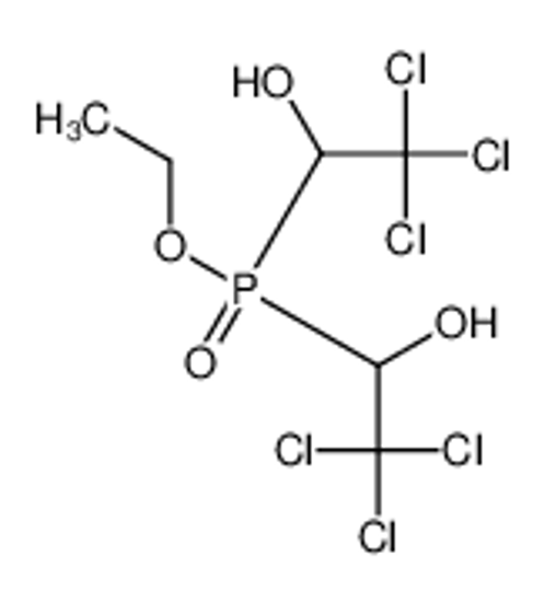 Изображение 2,2,2-trichloro-1-[ethoxy-(2,2,2-trichloro-1-hydroxyethyl)phosphoryl]ethanol