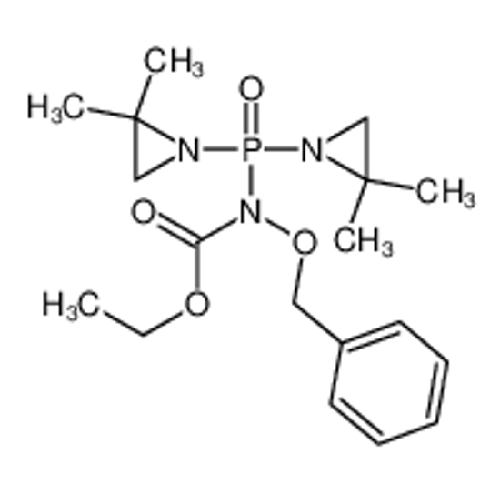 Изображение ethyl N-bis(2,2-dimethylaziridin-1-yl)phosphoryl-N-phenylmethoxycarbamate