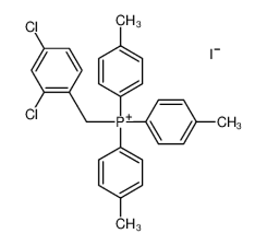 Imagem de (2,4-dichlorophenyl)methyl-tris(4-methylphenyl)phosphanium,iodide
