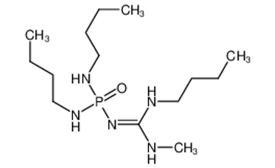 Picture of 1-[bis(butylamino)phosphoryl]-3-butyl-2-methylguanidine