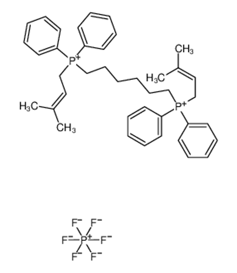 Imagem de mono(hexane-1,6-diylbis((3-methylbut-2-en-1-yl)diphenylphosphonium)) mono(hexafluorophosphate(I))