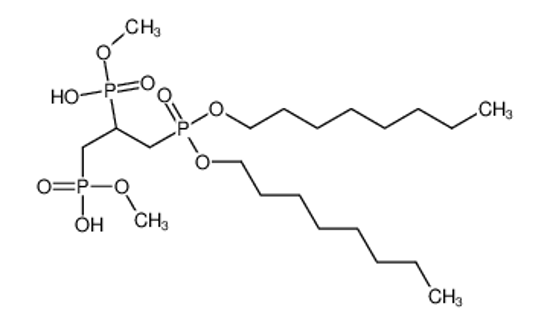 Picture of [1-dioctoxyphosphoryl-3-[hydroxy(methoxy)phosphoryl]propan-2-yl]-methoxyphosphinic acid
