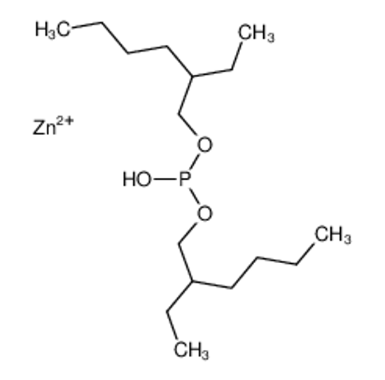 Picture of Phosphorous acid, bis (2-ethylhexyl) ester, zinc salt