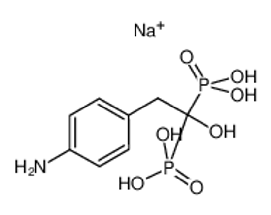 Picture of sodium,[2-(4-aminophenyl)-1-hydroxy-1-phosphonoethyl]phosphonic acid