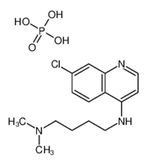 Picture of N-(7-chloroquinolin-4-yl)-N',N'-dimethylbutane-1,4-diamine,phosphoric acid