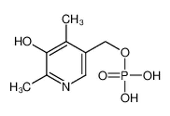 Picture of (5-hydroxy-4,6-dimethylpyridin-3-yl)methyl dihydrogen phosphate