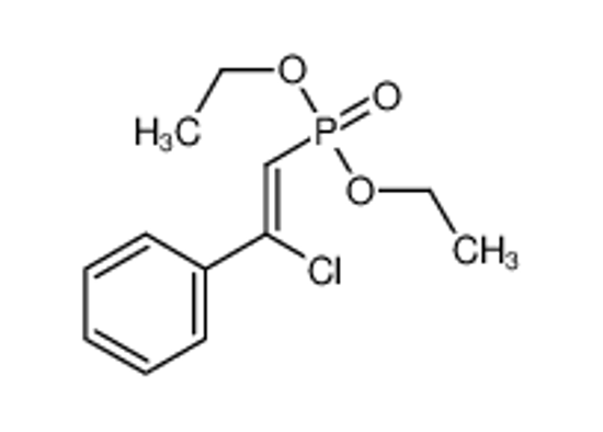 Picture of (1-chloro-2-diethoxyphosphorylethenyl)benzene