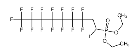 Picture of 9-diethoxyphosphoryl-1,1,1,2,2,3,3,4,4,5,5,6,6,7,7-pentadecafluoro-9-iodononane