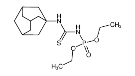 Imagem de 1-(1-adamantyl)-3-diethoxyphosphorylthiourea