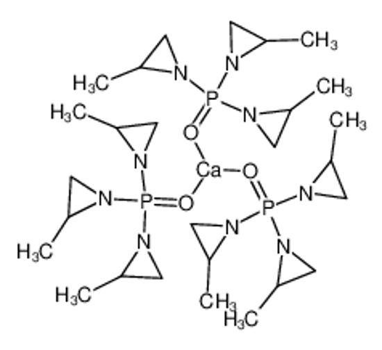 Picture of Calcium(2+), tris[tris(2-methyl-1-aziridinyl)phosphine oxide-O]-, dichloride