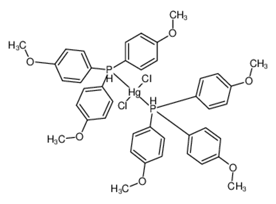 Picture of dichloromercury,tris(4-methoxyphenyl)phosphanium