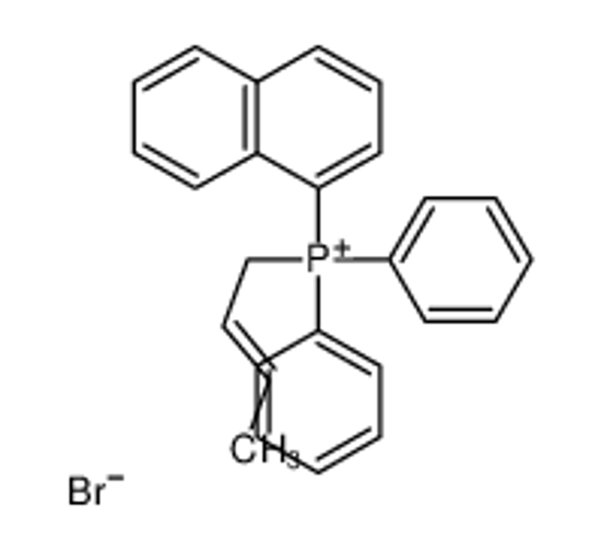 Picture of [(E)-but-2-enyl]-naphthalen-1-yl-diphenylphosphanium,bromide