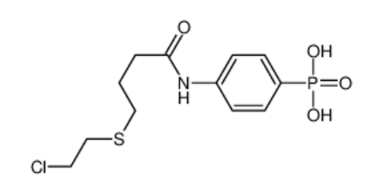 Picture of [4-[4-(2-chloroethylsulfanyl)butanoylamino]phenyl]phosphonic acid