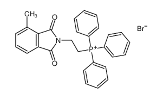 Picture of Phosphonium, [2-(1,3-dihydro-4-methyl-1,3-dioxo-2H-isoindol-2-yl)ethyl]triphenyl-, bromide