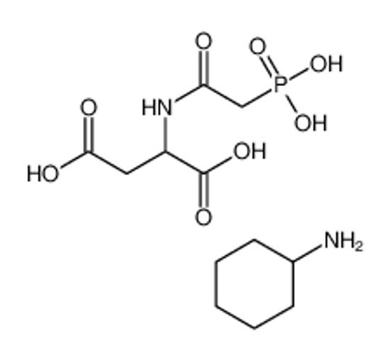 Picture of cyclohexanamine,2-[(2-phosphonoacetyl)amino]butanedioic acid