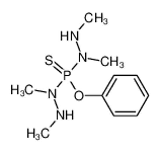 Picture of 1,2-dimethyl-1-[[methyl(methylamino)amino]-phenoxyphosphinothioyl]hydrazine