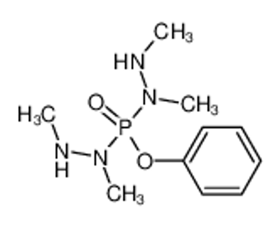 Picture of 1,2-dimethyl-1-[[methyl(methylamino)amino]-phenoxyphosphoryl]hydrazine