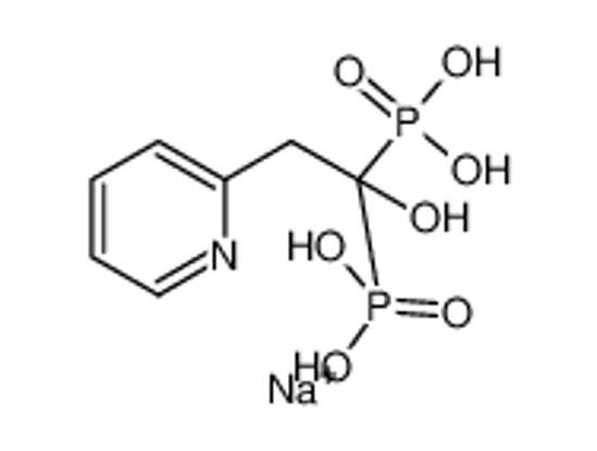 Picture of sodium,(1-hydroxy-1-phosphono-2-pyridin-2-ylethyl)phosphonic acid