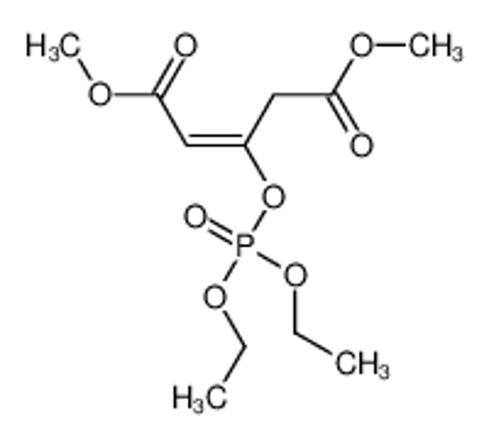 Picture of dimethyl (E)-3-diethoxyphosphoryloxypent-2-enedioate
