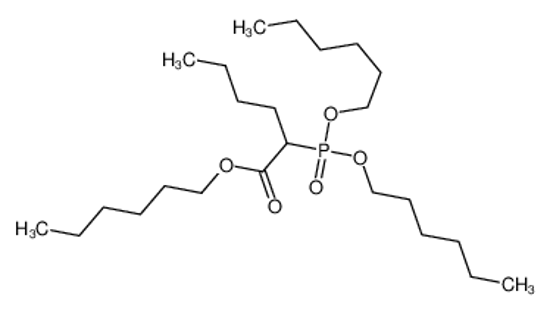Picture of 2-(Bis-hexyloxy-phosphoryl)-hexansaeure-hexylester