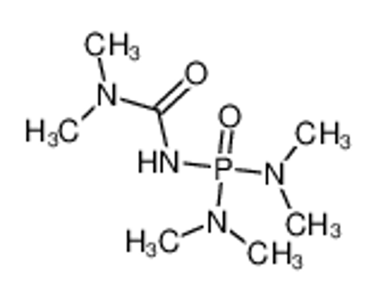 Picture of 3-[bis(dimethylamino)phosphoryl]-1,1-dimethylurea