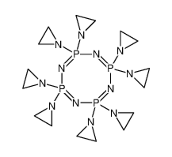 Picture of 2,2,4,4,6,6,8,8-octakis(aziridin-1-yl)-1,3,5,7-tetraza-2λ<sup>5</sup>,4λ<sup>5</sup>,6λ<sup>5</sup>,8λ<sup>5</sup>-tetraphosphacycloocta-1,3,5,7-tetraene