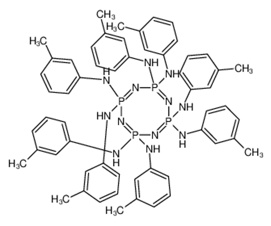 Picture of 2-N,2-N',4-N,4-N',6-N,6-N',8-N,8-N'-octakis(3-methylphenyl)-1,3,5,7-tetraza-2λ<sup>5</sup>,4λ<sup>5</sup>,6λ<sup>5</sup>,8λ<sup>5</sup>-tetraphosphacycloocta-1,3,5,7-tetraene-2,2,4,4,6,6,8,8-octamine