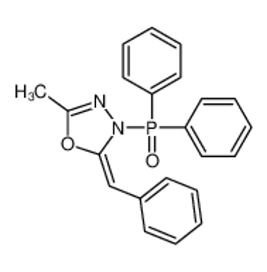 Picture of (2E)-2-benzylidene-3-diphenylphosphoryl-5-methyl-1,3,4-oxadiazole