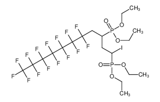 Picture of 9,11-bis(diethoxyphosphoryl)-1,1,1,2,2,3,3,4,4,5,5,6,6,7,7-pentadecafluoro-11-iodoundecane