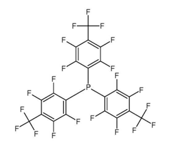 Picture of tris[2,3,5,6-tetrafluoro-4-(trifluoromethyl)phenyl]phosphane