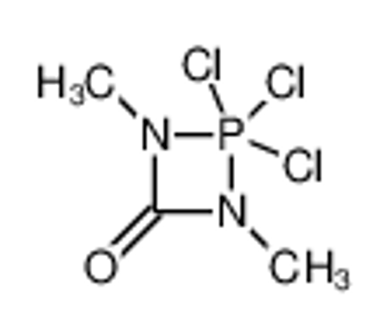 Изображение 2,2,2-trichloro-1,3-dimethyl-1,3,2λ<sup>5</sup>-diazaphosphetidin-4-one