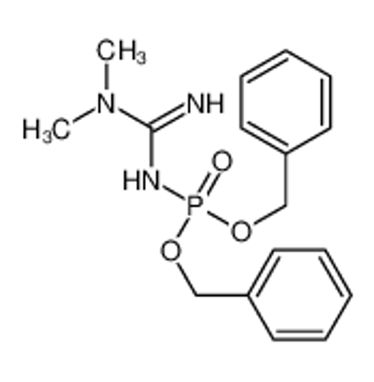 Picture of 2-bis(phenylmethoxy)phosphoryl-1,1-dimethylguanidine