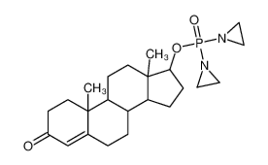 Picture of Phosphorsaeure-diaziridid-<3-oxo-androst-4-en-17β-ylester>