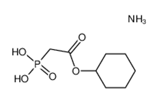 Picture of azane,(2-cyclohexyloxy-2-oxoethyl)phosphonic acid