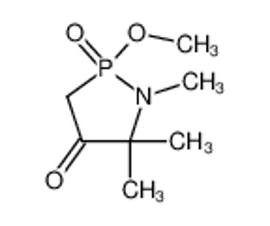 Imagem de 2-methoxy-1,5,5-trimethyl-2-oxo-1,2λ<sup>5</sup>-azaphospholidin-4-one