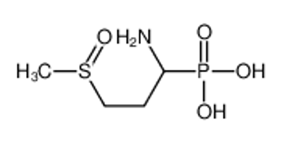 Picture of (1-amino-3-methylsulfinylpropyl)phosphonic acid