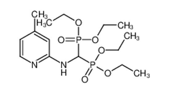Picture of N-(2-(4-picolyl)) aminomethylene bisphosphonate (tetraethyl ester)