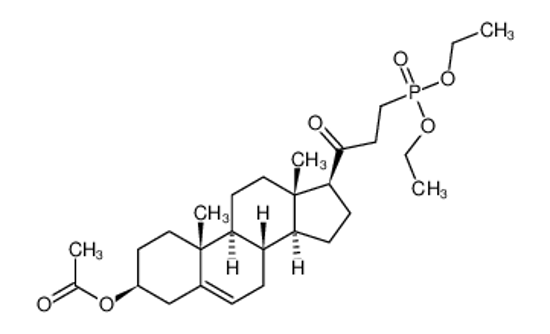 Изображение [17-(3-diethoxyphosphorylpropanoyl)-10,13-dimethyl-2,3,4,7,8,9,11,12,14,15,16,17-dodecahydro-1H-cyclopenta[a]phenanthren-3-yl] acetate