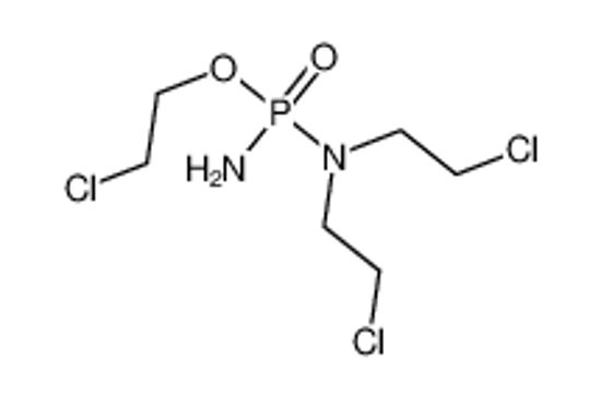 Picture of Phosphorodiamidic acid, N,N-bis(2-chloroethyl)-, 2-chloroethyl ester
