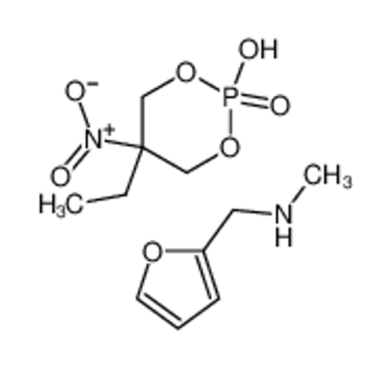 Picture of 2-Hydroxy-5-ethyl-5-nitro-1,3,2-dioxaphosphorinan-2-oxid,Furfuryl-methylamin-Salz